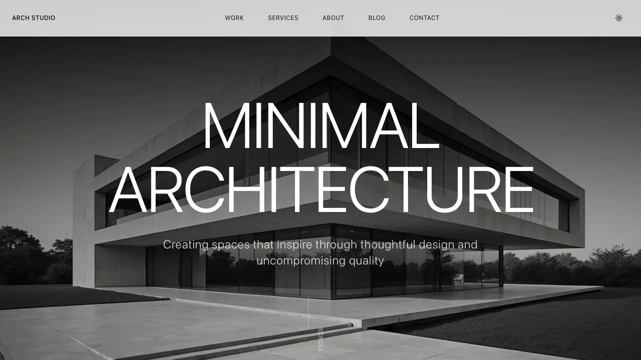 Loading preview of Architect Portfolio