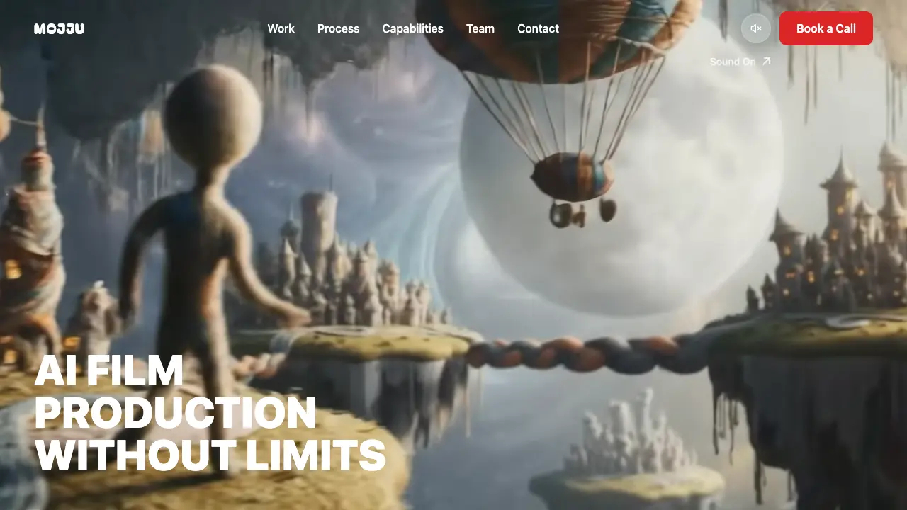 Loading preview of Visual Landing Page